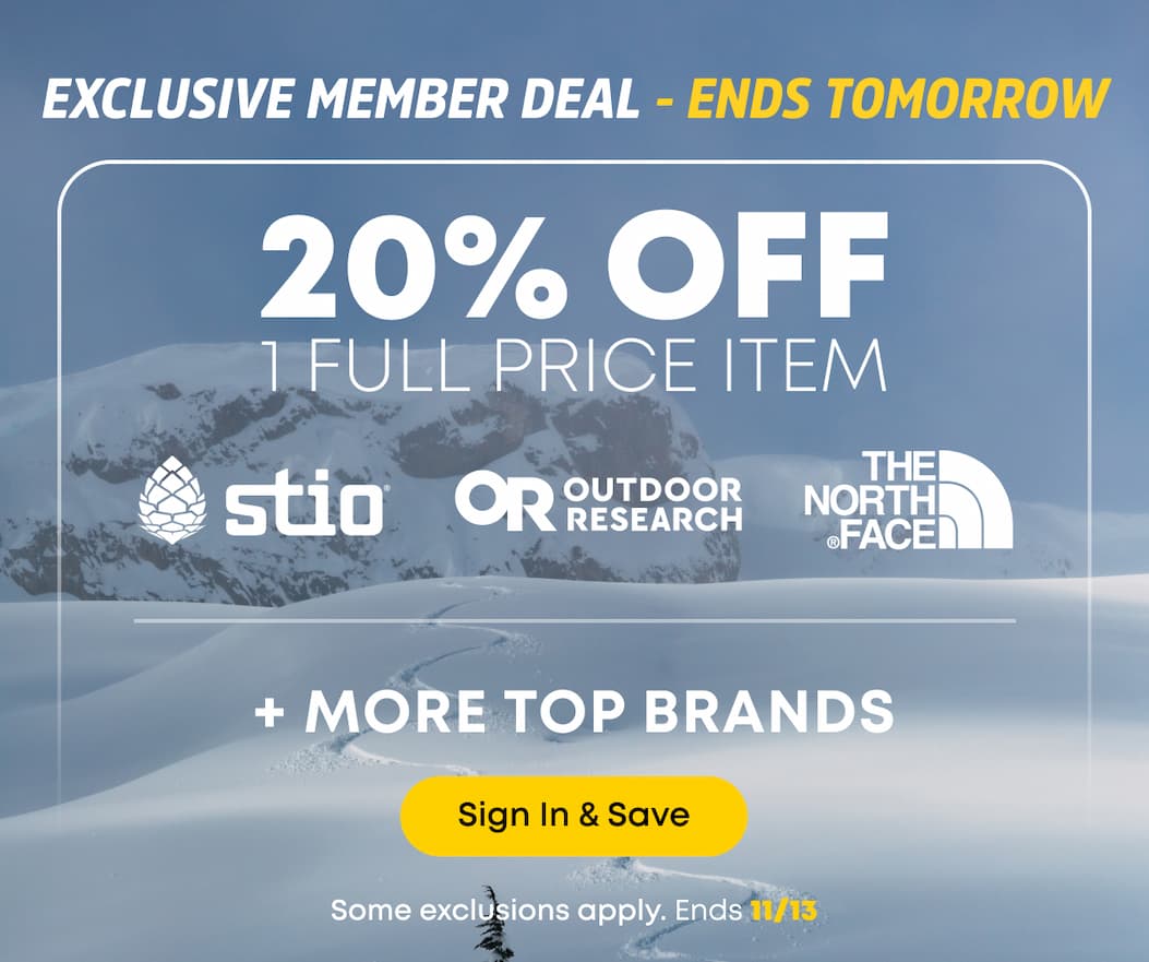 Members only 20% Off one full priced item ends tomorrow.
