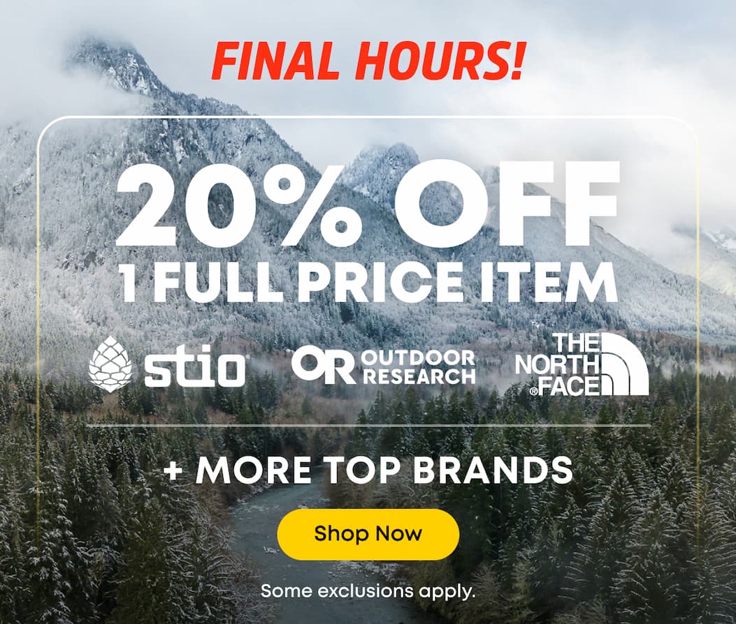 Final Hours: 20% Off one full priced item.