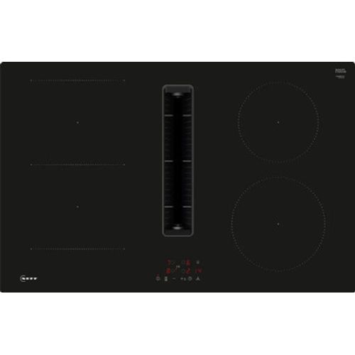 Neff N 50 Induction hob with integrated ventilation system 80cm - Black | V58NBS1L0