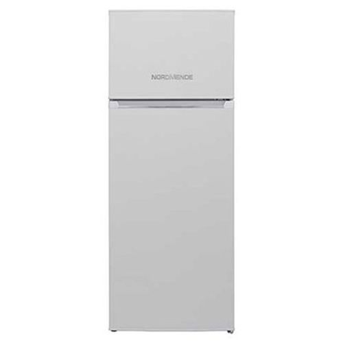 NordMende 54cm Freestanding 144cm Top Mount Low Frost Fridge Freezer White | RFF266WH
