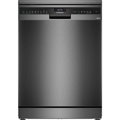 Siemens IQ500 free-standing dishwasher 60 cm - Brushed black steel | SN25EC13E