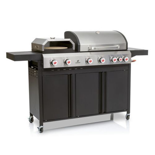 Landmann Caliano Gas BBQ Wagon 6.1 with Pizza Over - Black | 11937