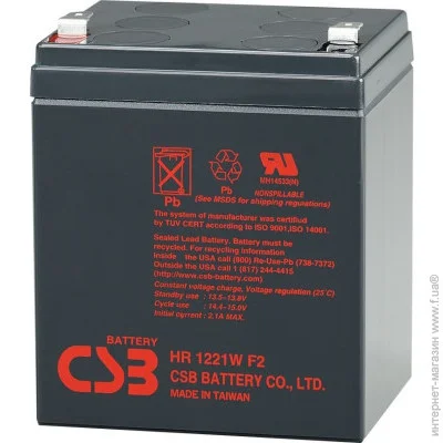 Акумулятор для ДБЖ CSB HR1221WF2 12V/5Ah AGM