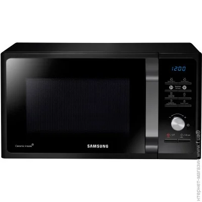 Мікрохвильова піч соло Samsung MS23F302TAK/BW , 23 л