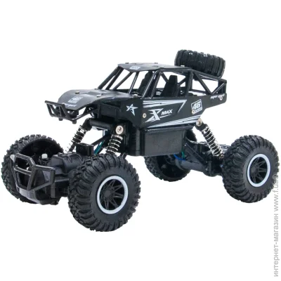 Автомобіль Sulong Toys Машинка на р/у OFF-ROAD Rock Crawler Sport чорний 1:20 SL-110AB