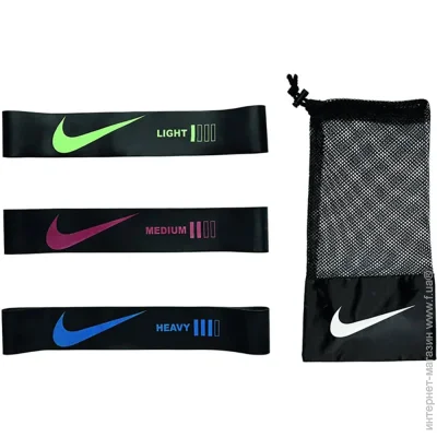 Nike Стрічка-еспандер RESISTANCE BANDS MINI DV5182-013 чорний