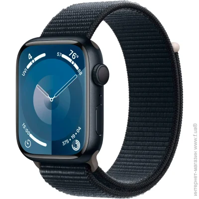 Смарт-годинник Apple Watch S9 GPS 45 мм Midnight Aluminium Midnight Loop (MR9C3QP/A)