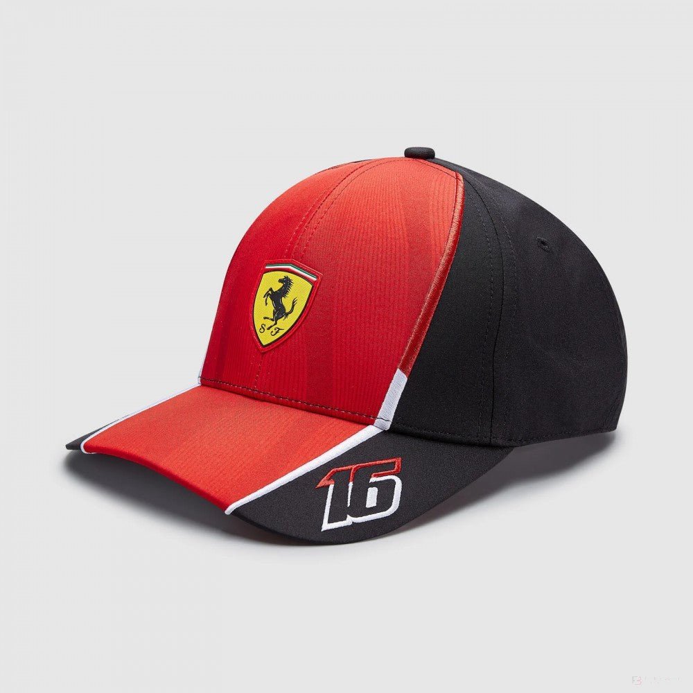 Image of Ferrari sapka, Puma, Charles Leclerc, csapat, piros, 2023