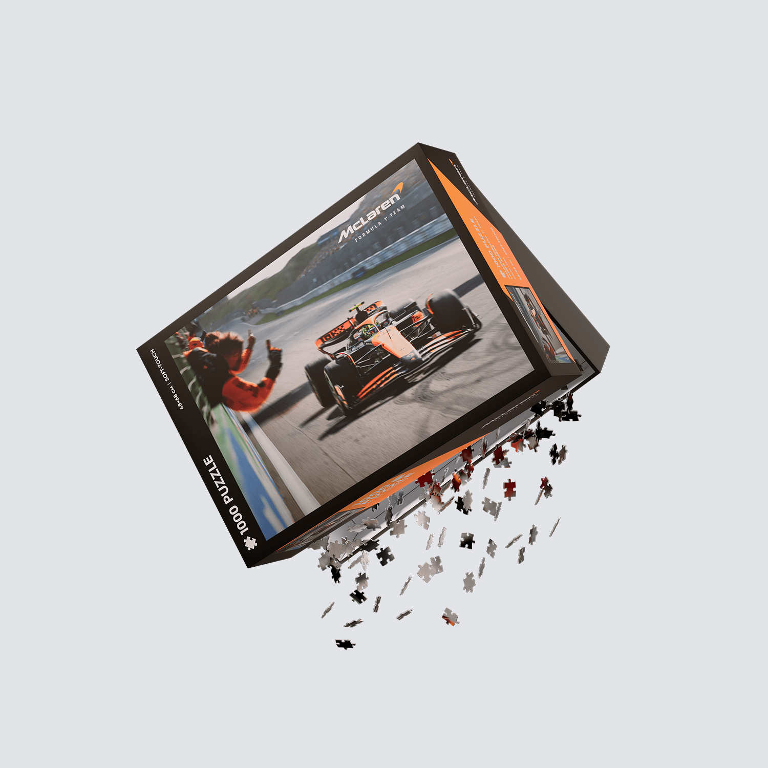 Image of McLaren Formula 1® csapat, puzzle, Lando Norris, Győzelmi poszter, 1000 darabos