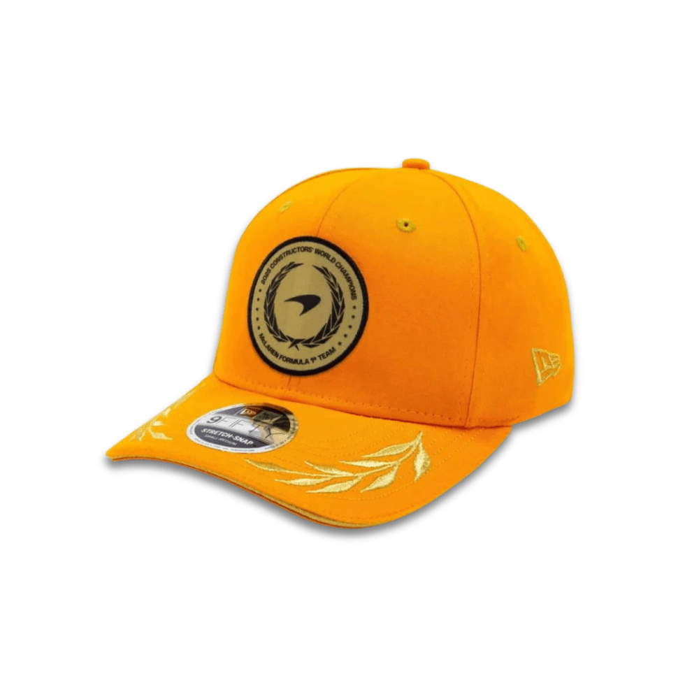 Image of McLaren sapka, Konstruktőri bajnok 2025, New Era, 9FIFTY, narancs