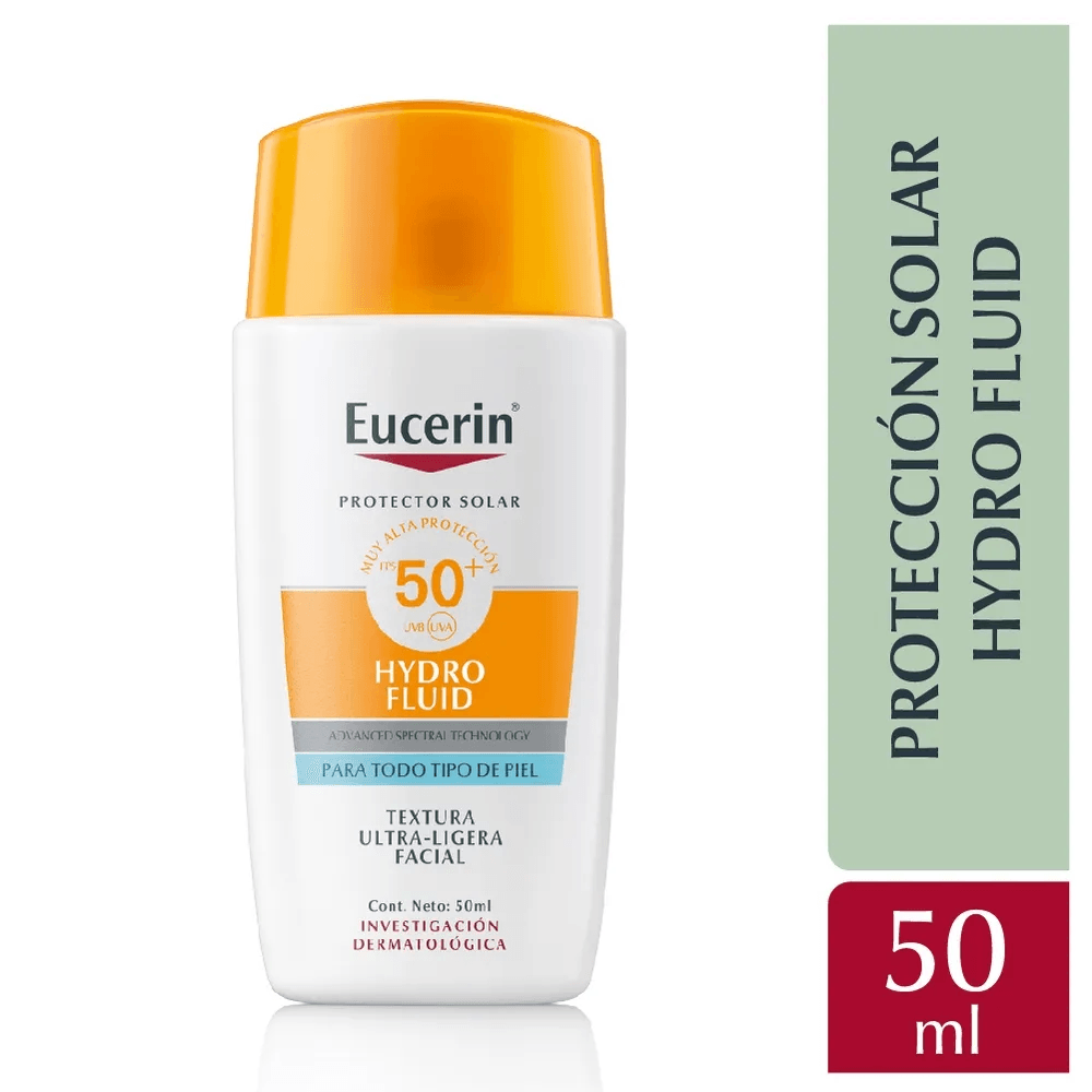 Eucerin Fps 50+ Hydro Fluido  Protector Solar 50Ml