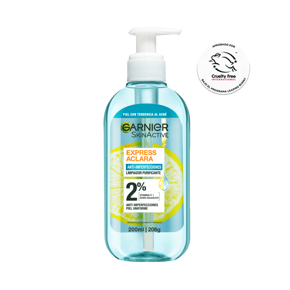 Gel de Limpieza Anti-Imperfecciones Con Ácido Salicílico de Garnier 200ml