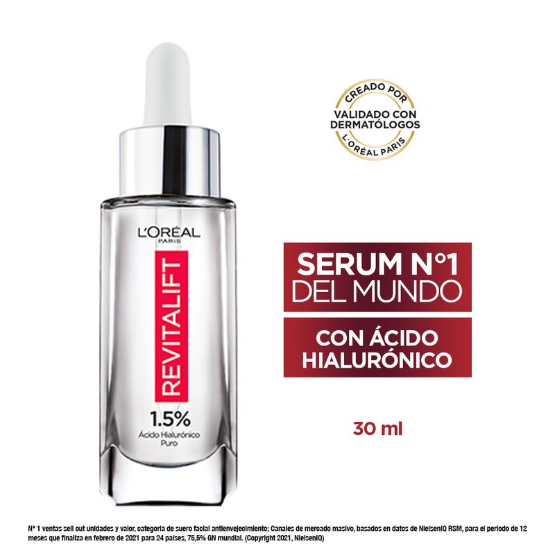 Sérum L'or�al Paris Revitalift Acido Hialuronico 30ml