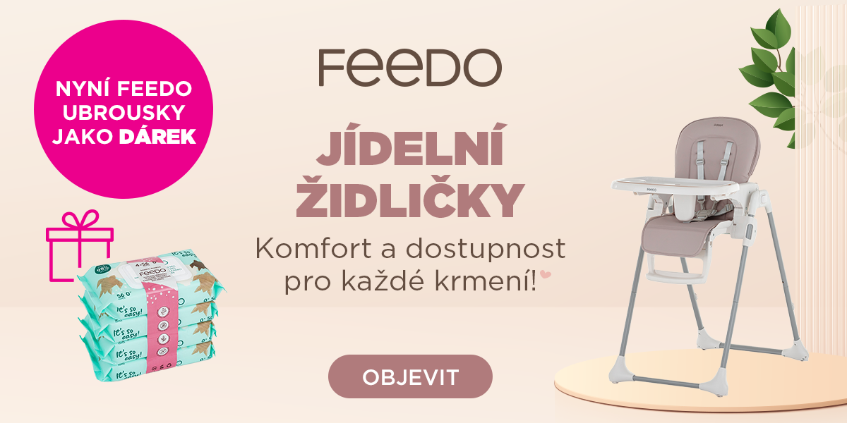 Jídelní židličky Feedo | feedo.cz