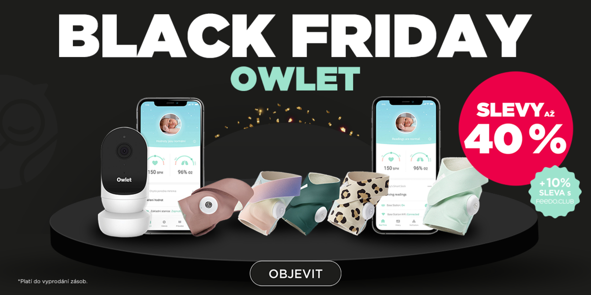 Black Friday OWLET | feedo.cz