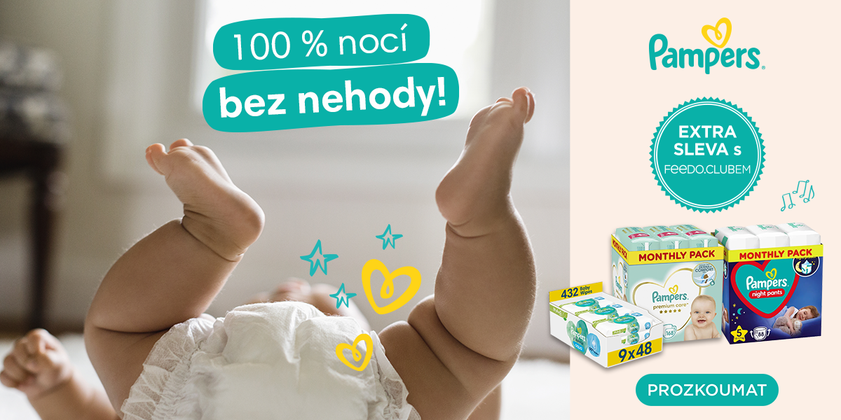 Plenky a pomůcky pro přebalování - pro pohodlí vašeho miminka Pampers | feedo.cz