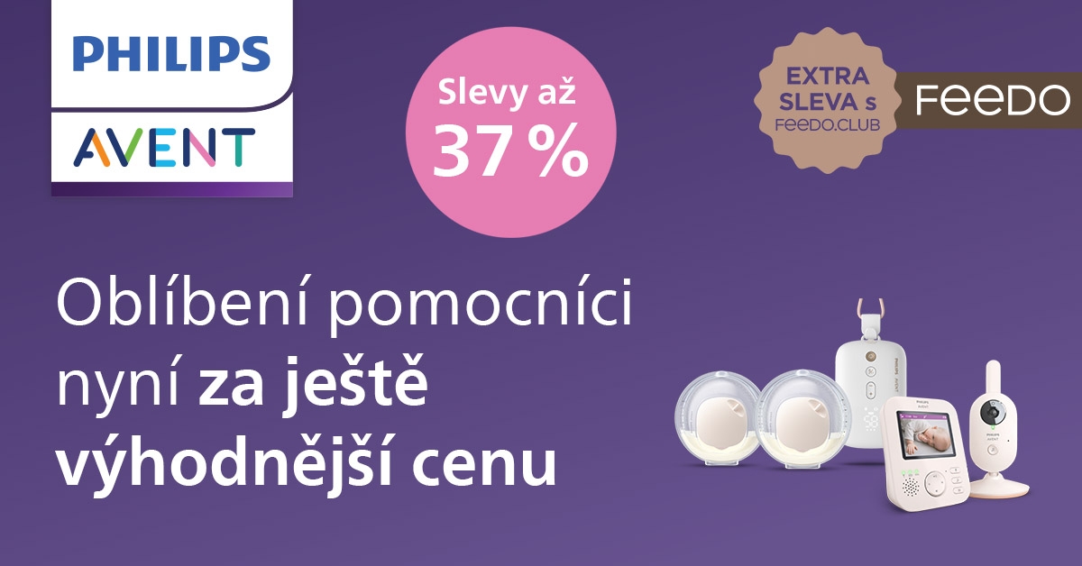 Philips AVENT výhodně | feedo.cz