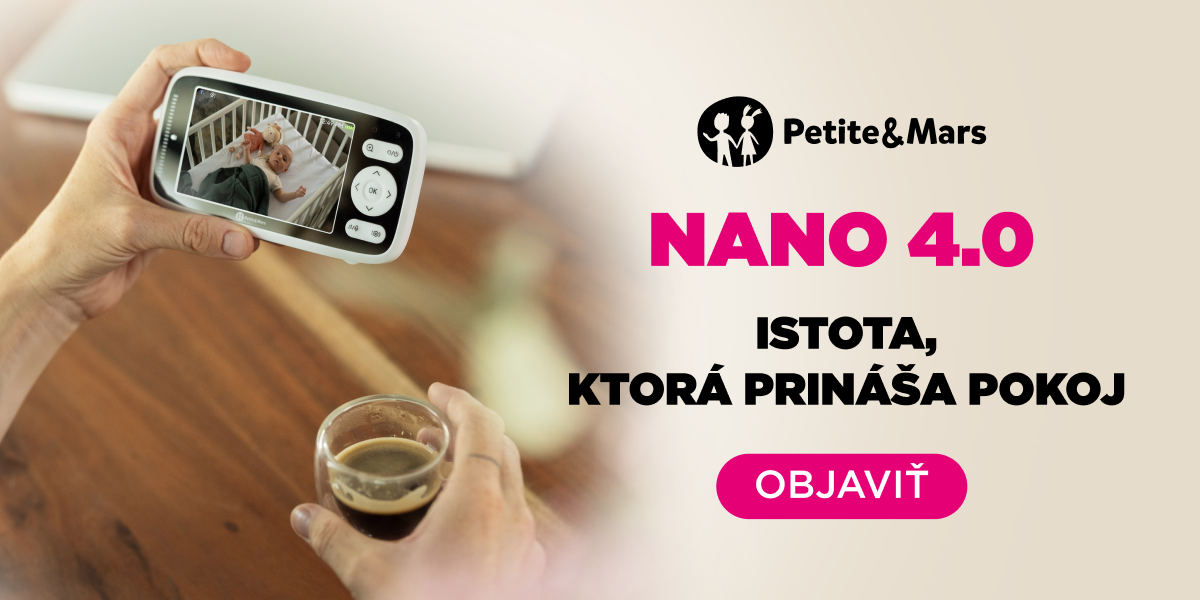 PETITE&MARS Pestúnka detská digitálna NANO 4.0 | feedo.sk