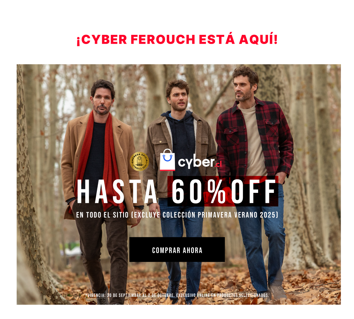 HASTA 60% OFF TODO EL SITIO