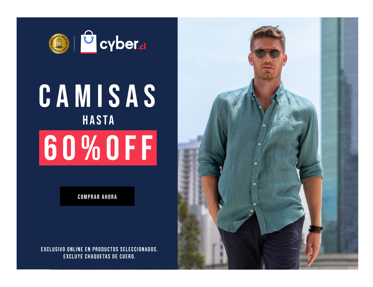 CAMISAS 60% OFF