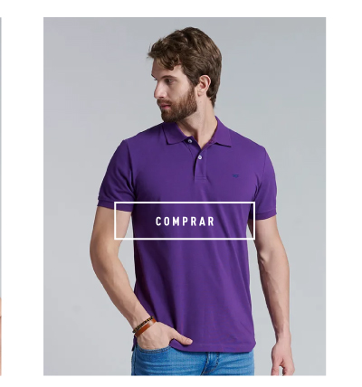 Polera Basica Pique Dk Violet