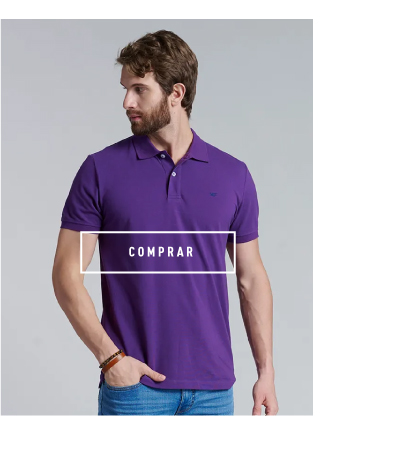 Polera Pique Dk Violet