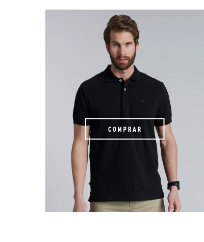 Polera Pique Black