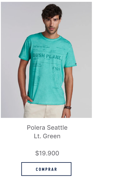 Polera Seattle Lt Green