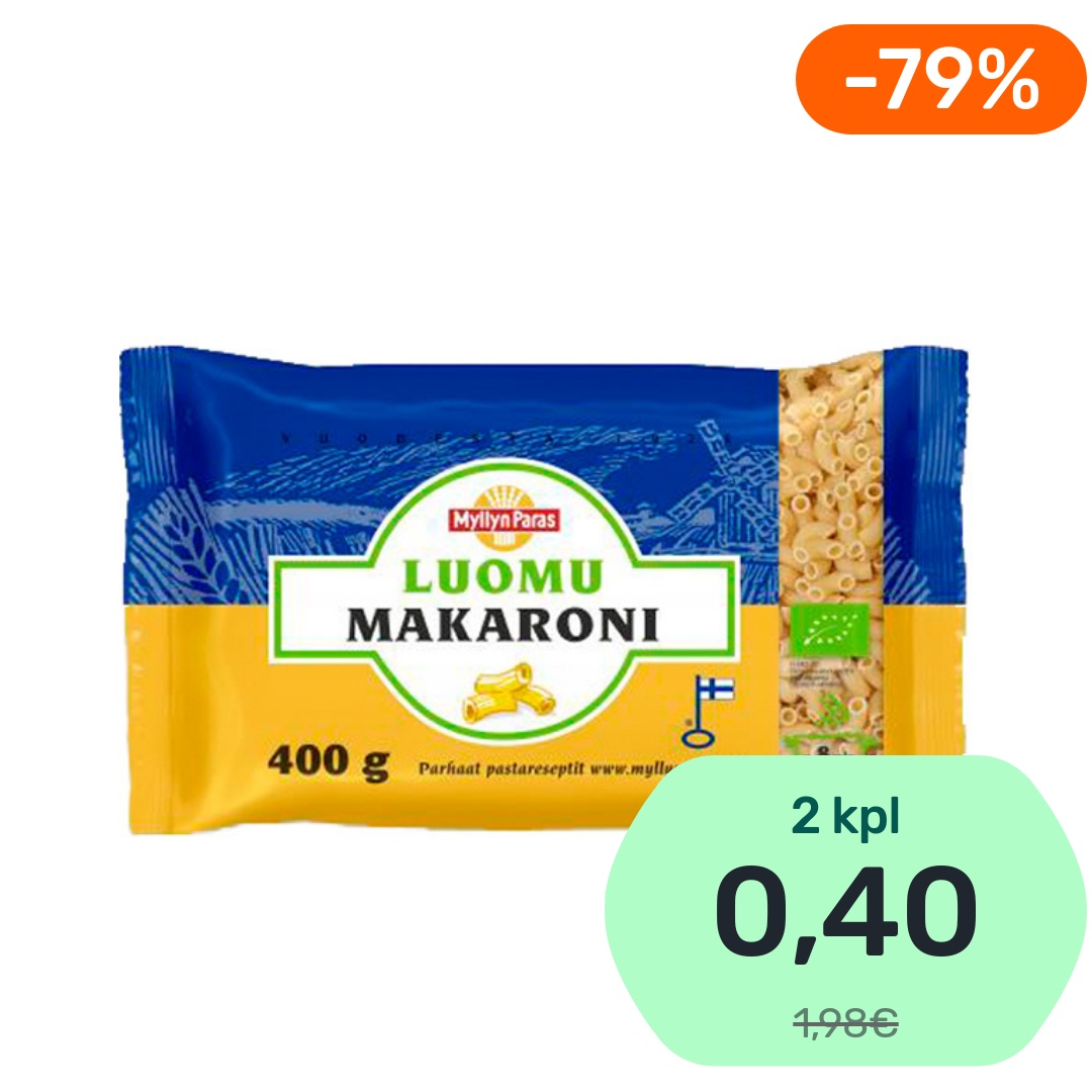 Myllyn Paras Luomu makaroni 400g