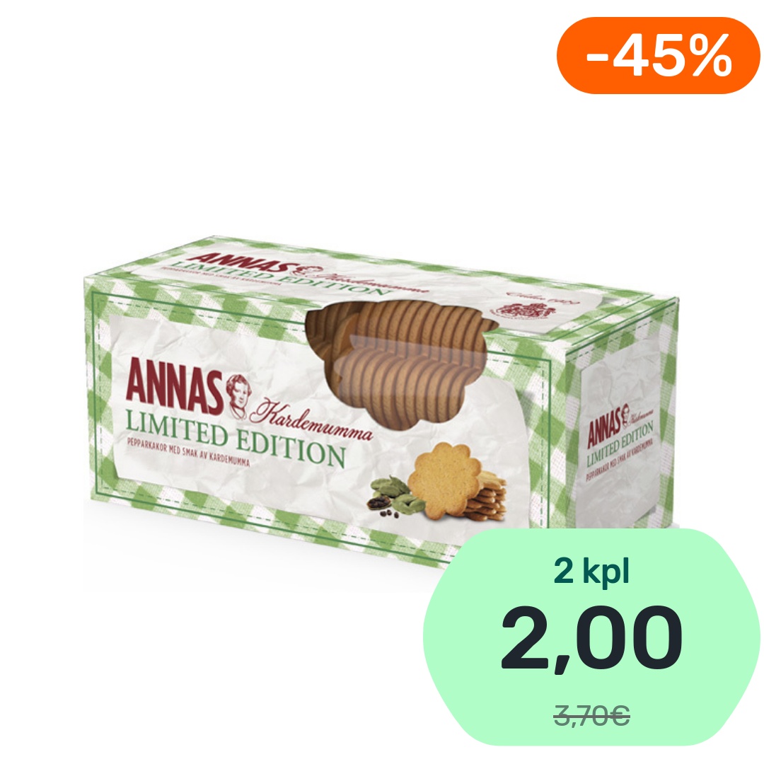 Annas Kardemumma Limited Edition piparkakku 150g