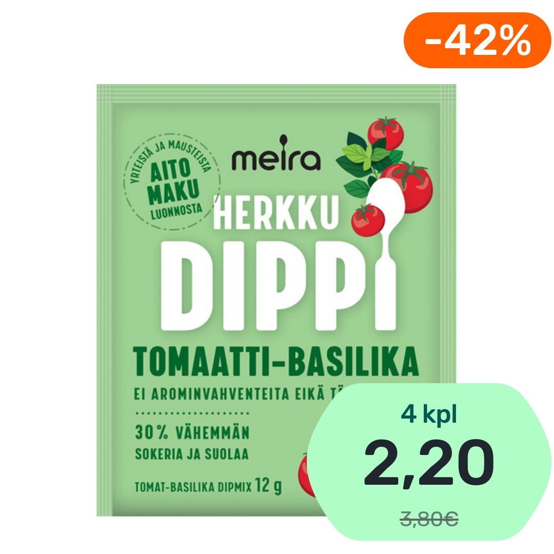 Meira Herkkudippi tomaatti-basilika dippijauhe 12g