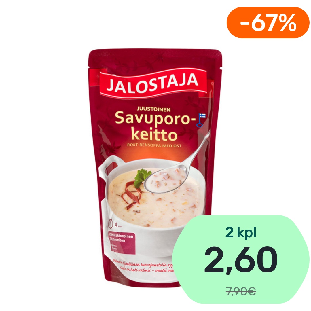 Jalostaja Juustoinen savuporokeitto 550ml