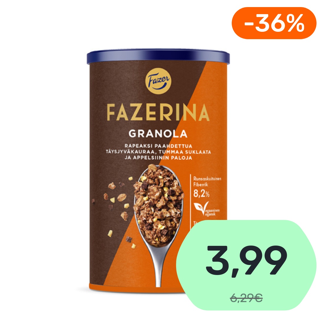 Fazer Fazerina Granola paahdettu mysli 375g