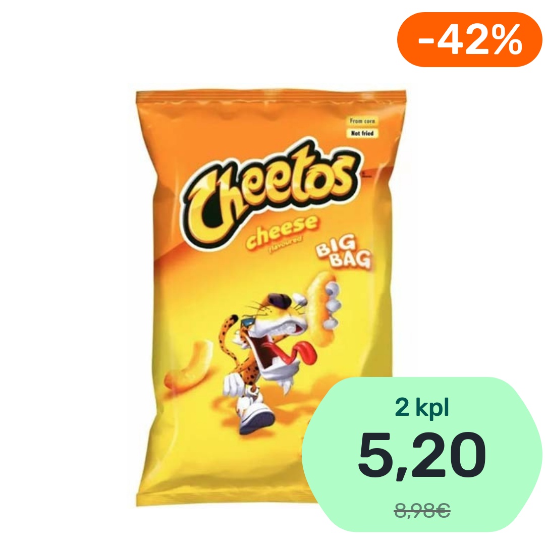 Cheetos Cheese maissisnacks 165g