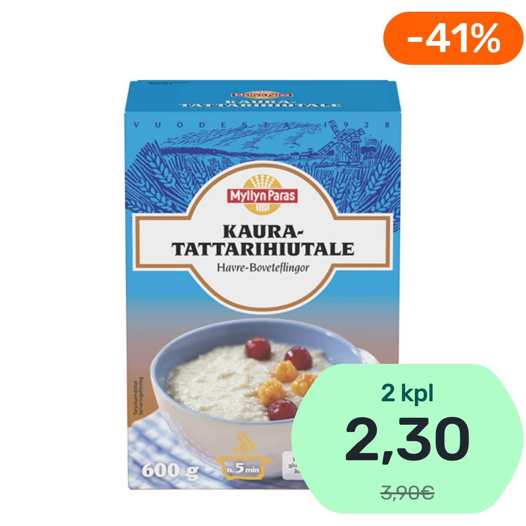 Myllyn Paras Kaura-tattarihiutale 600g