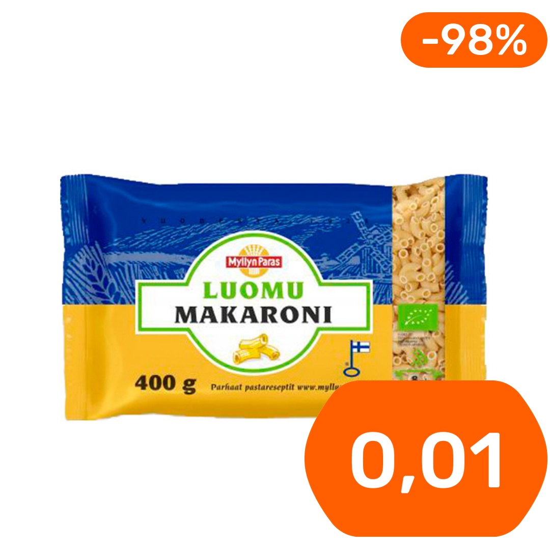 Myllyn Paras Luomu makaroni 400g