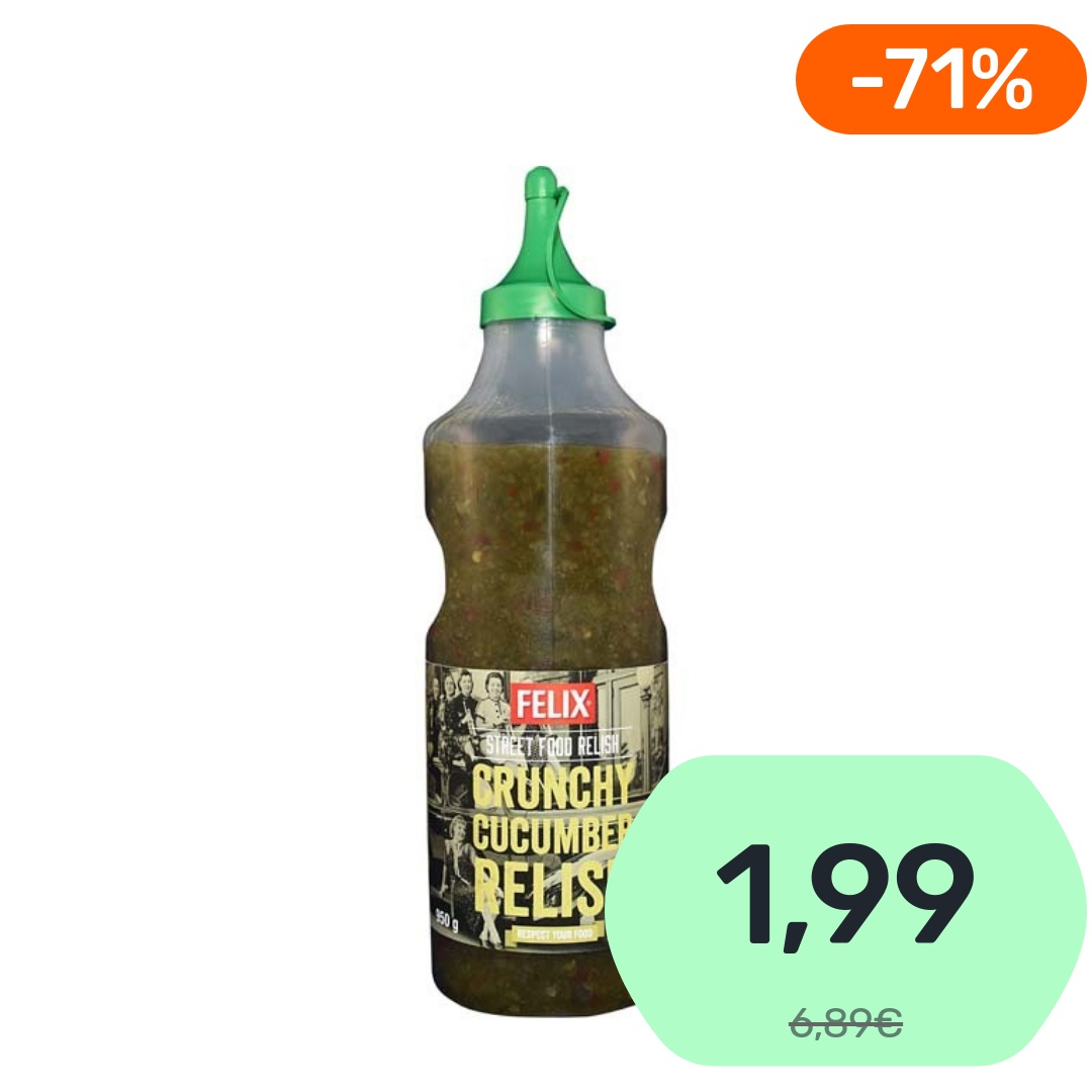 Felix Street Food Relish kurkkusalaatti 950g