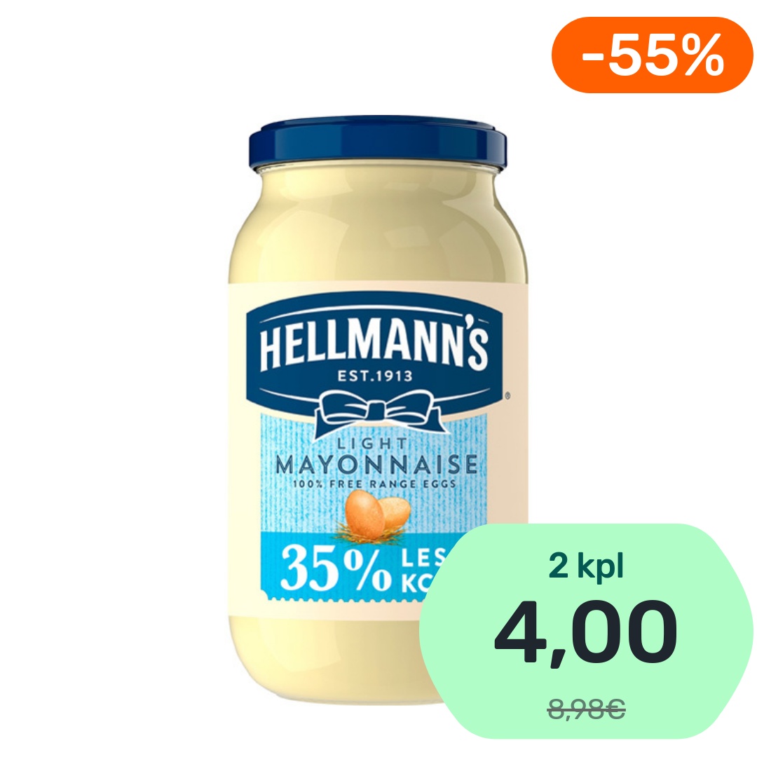 Hellmann's Light Mayonnaise majoneesi 400g