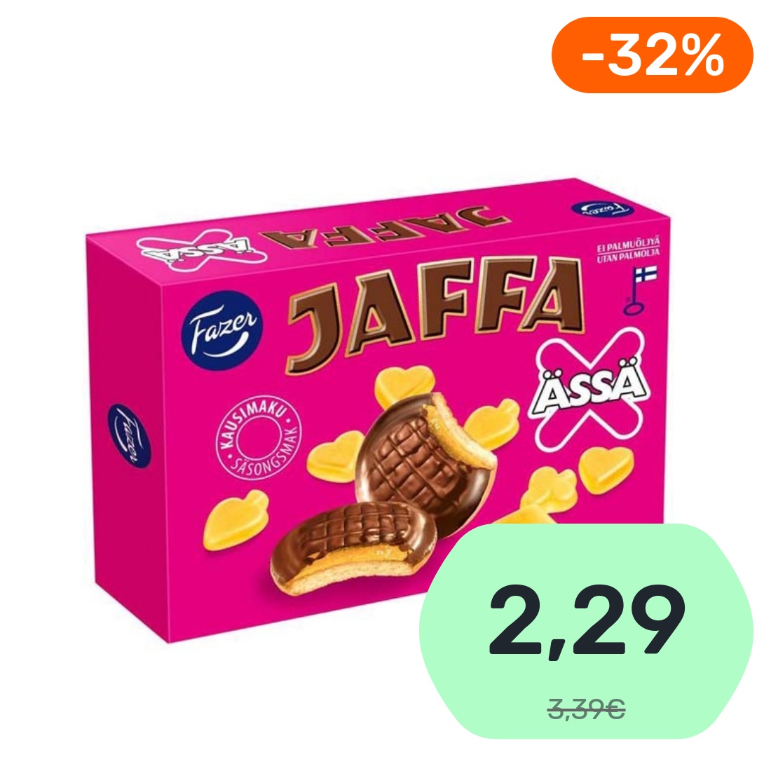 Fazer Jaffa Ässä leivoskeksi 300g