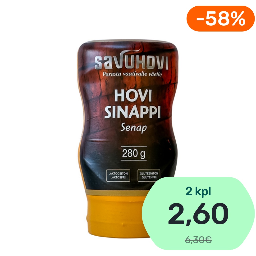 Savuhovi Hovisinappi 280g