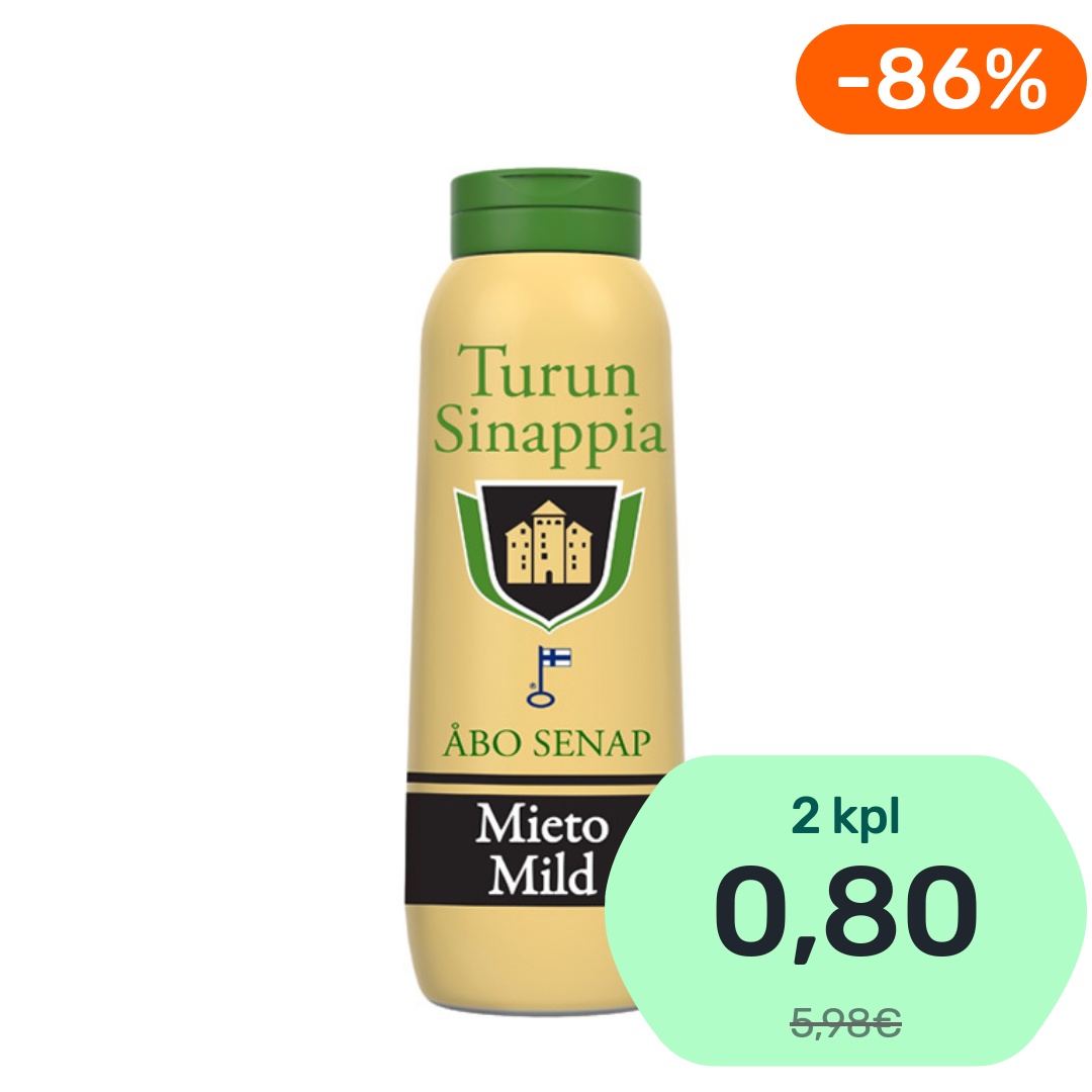 Turun Sinappia Mieto sinappi 450g