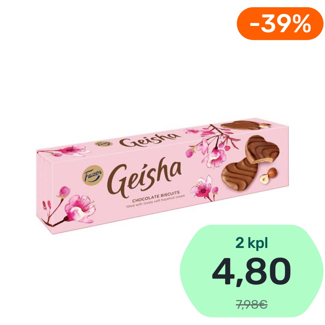 Fazer Geisha suklaakeksi 100g