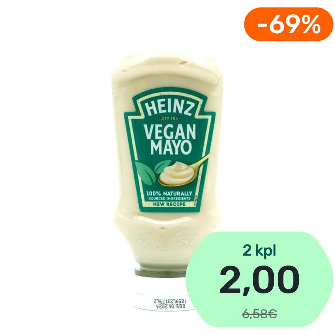 Heinz Vegan Mayo vegaaninen majoneesi 220ml