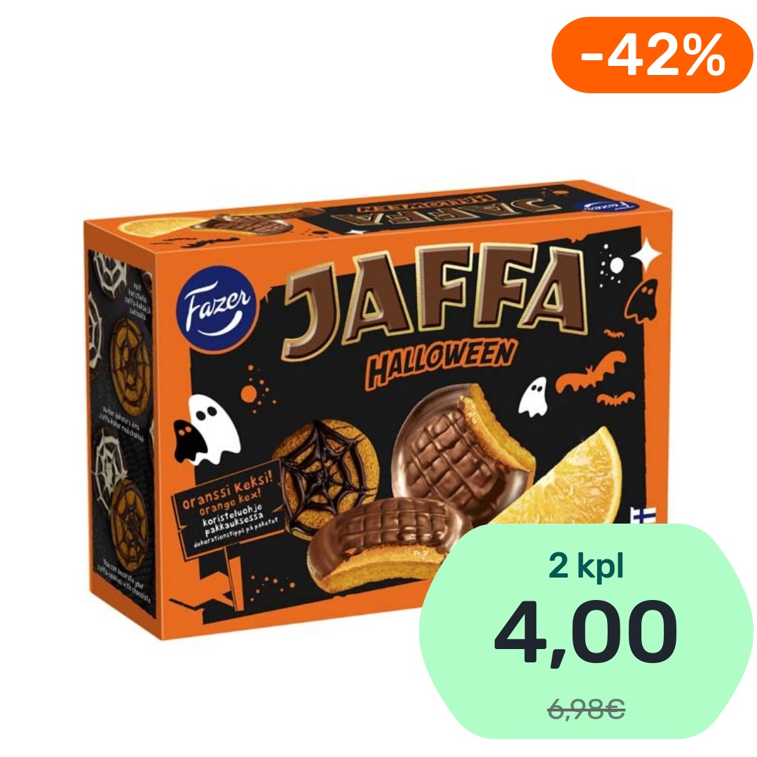 Fazer Jaffa Halloween leivoskeksi 300g