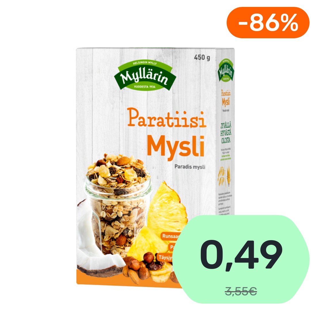 Myllärin Paratiisi mysli 450g