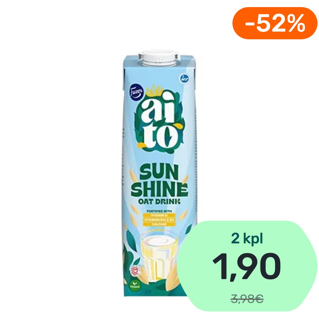 Fazer Aito Sunshine kaurajuoma 1l