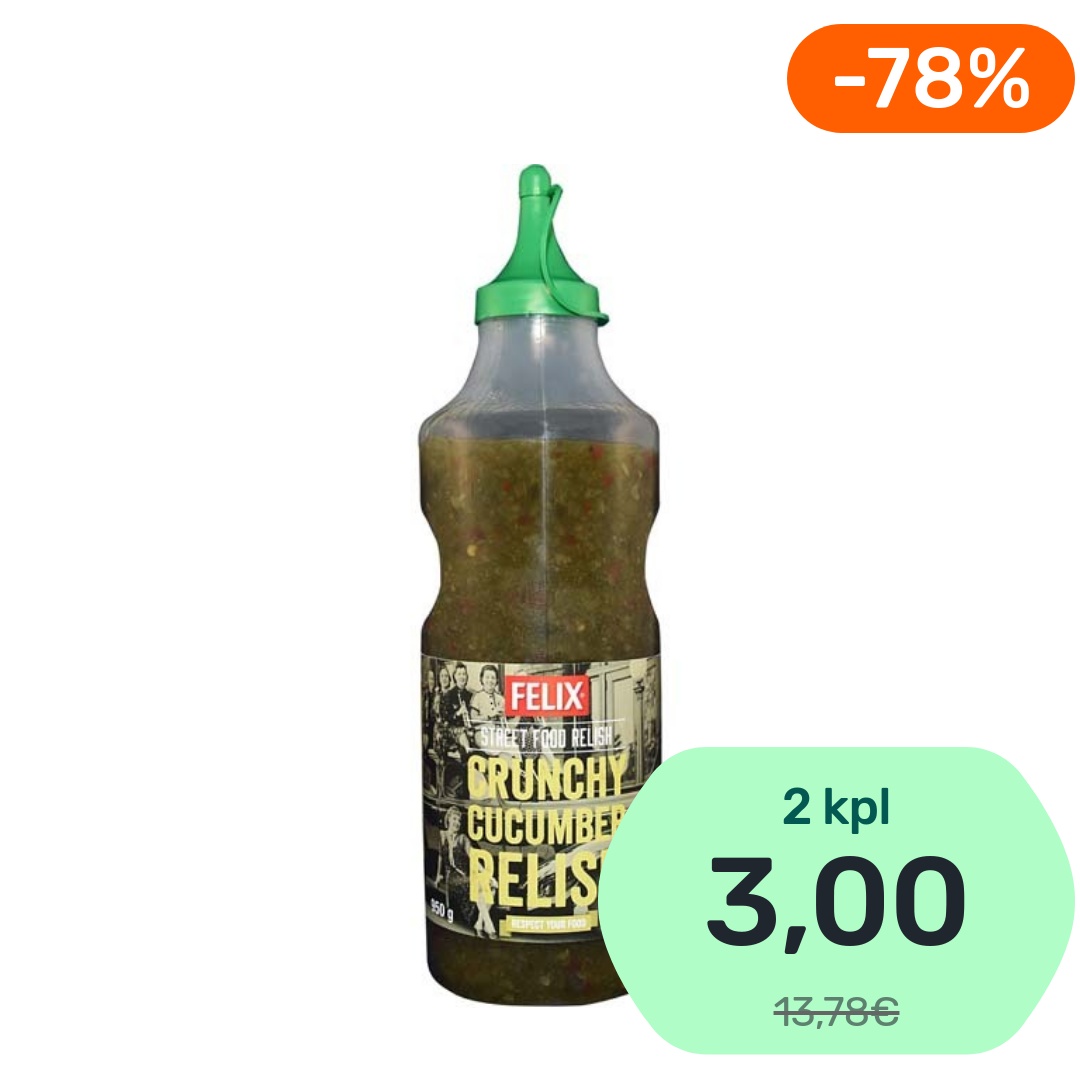 Felix Street Food Relish kurkkusalaatti 950g