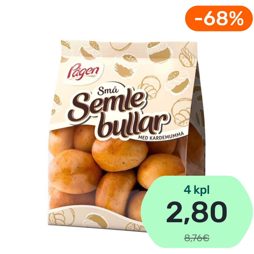 Pågen Små Semle bullar pulla 210g