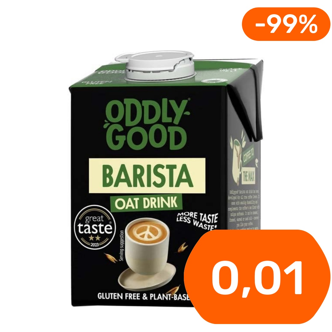 Oddlygood Barista kaurajuoma gluteeniton 500ml