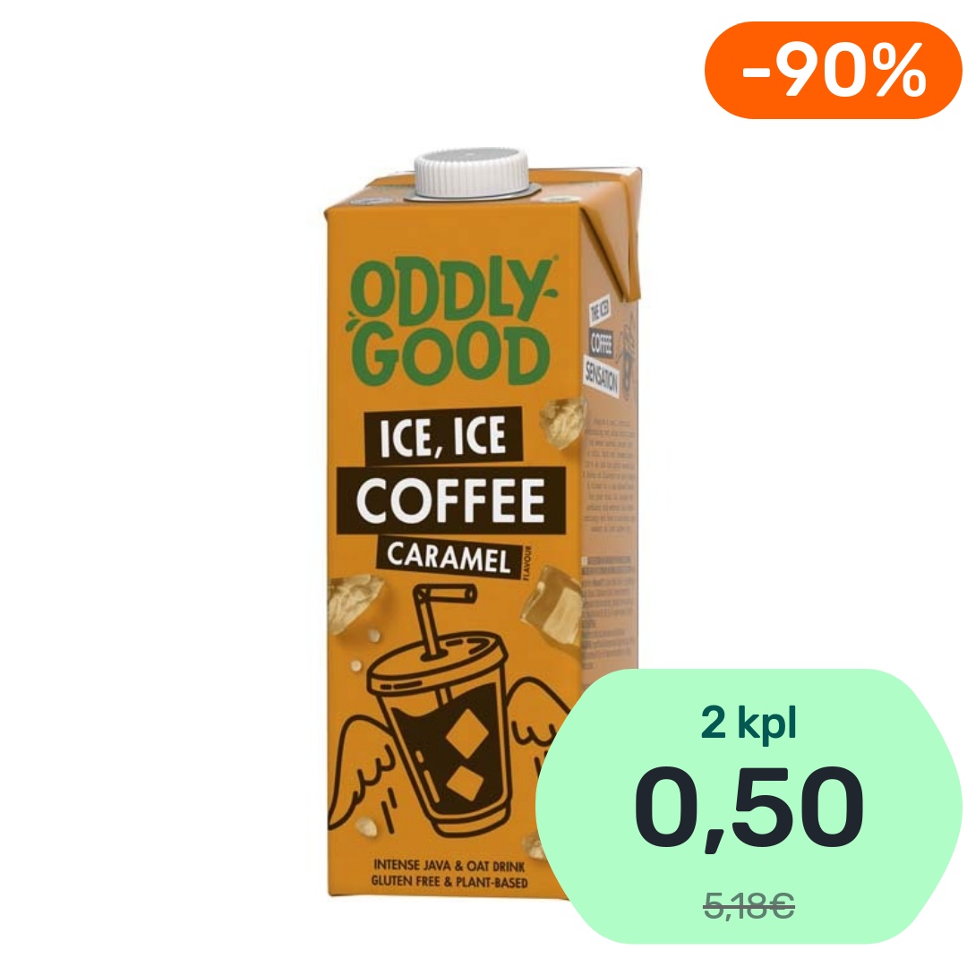 Oddlygood Caramel jääkahvijuoma 1l